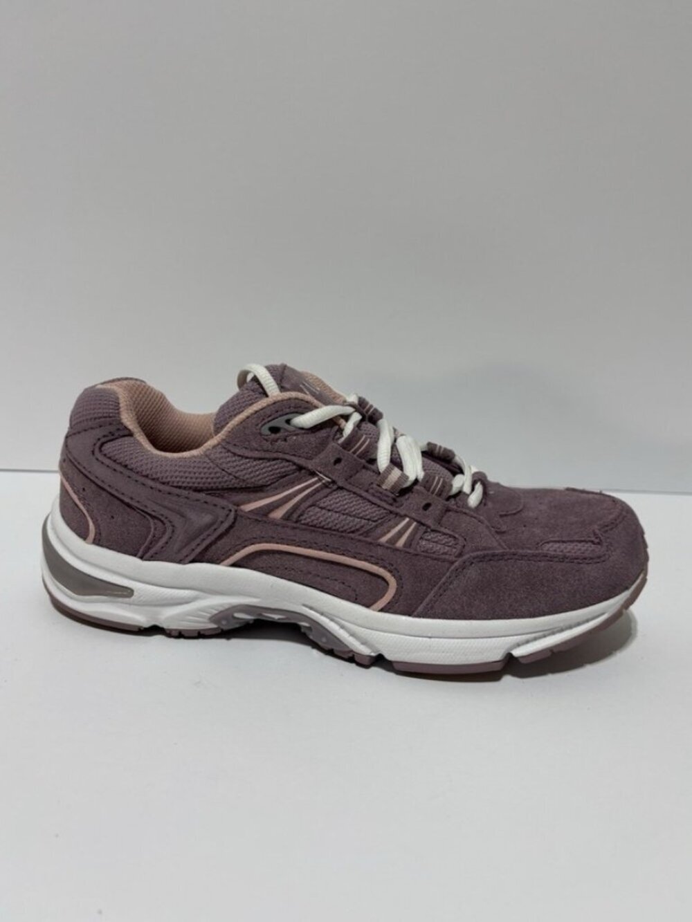 Vionic Women’s Walker Mauve Suede Walking Shoes, Size 7.5 M